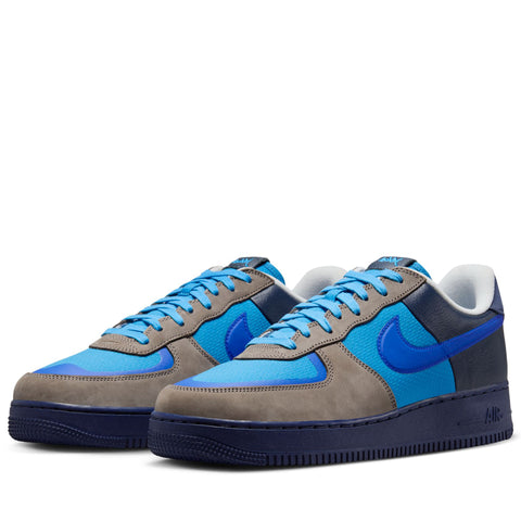 Stash x Nike Air Force 1 Low - Soft Grey/Varsity Royal