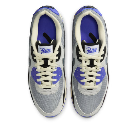 Patta x Nike Air Max 90 SP - Particle Grey/Sapphire