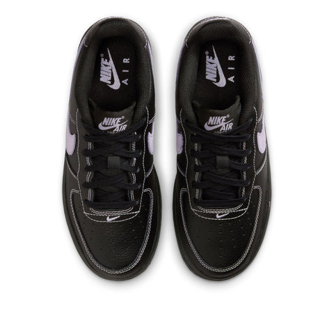 Nike Air Force 1 LV8 (GS) - Black/Hydrangeas