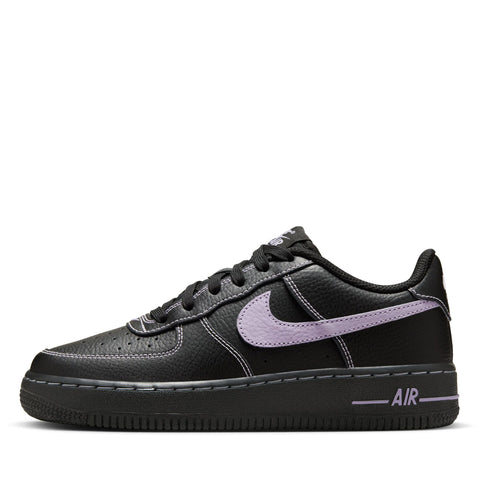 Nike Air Force 1 LV8 (GS) - Black/Hydrangeas