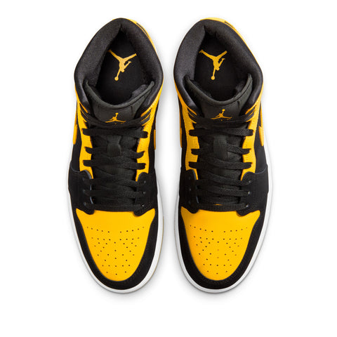 Air Jordan 1 Mid SE - Black/Varsity Maize