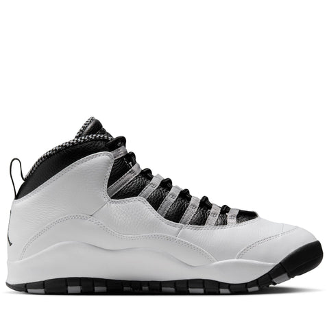 Air Jordan 10 Retro 'Steel' - White/Black