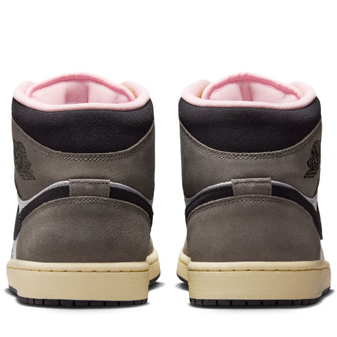 Air Jordan 1 Mid SE - White/Oil Grey