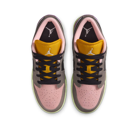 Air Jordan 1 Low SE (GS) - Oil Grey/White