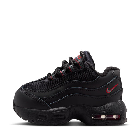 Nike Air Max 95 Recraft (TD) - Black/University Red