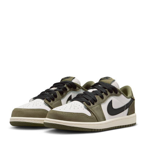 Jordan 1 Retro Low OG (PS) - Medium Olive/Black