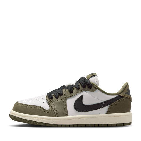 Jordan 1 Retro Low OG (PS) - Medium Olive/Black