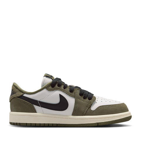 Jordan 1 Retro Low OG (PS) - Medium Olive/Black
