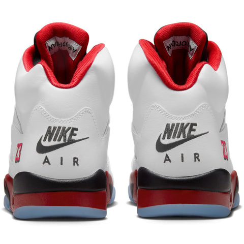 Air Jordan 5 Retro 'Fire Red' - White/Fire Red