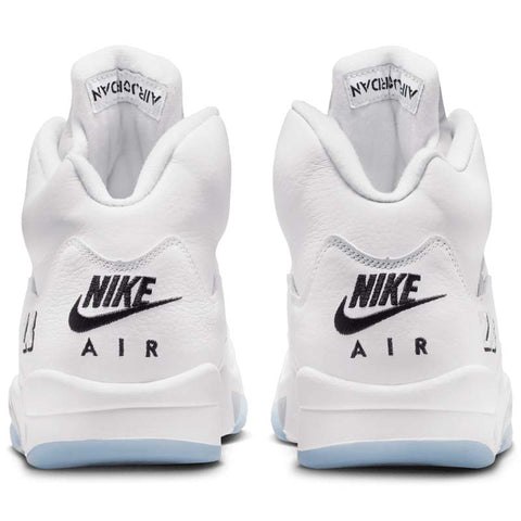 Air Jordan 5 Retro - White/Metallic Silver