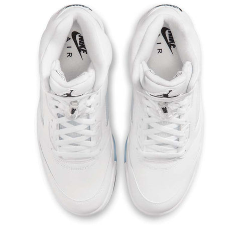 Air Jordan 5 Retro - White/Metallic Silver