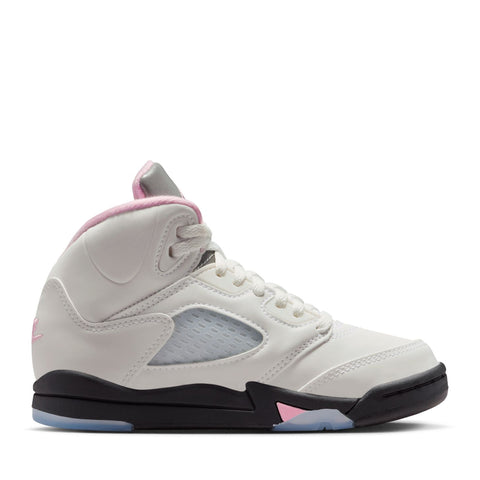 Jordan 5 Retro (PS) - White/Medium Soft Pink