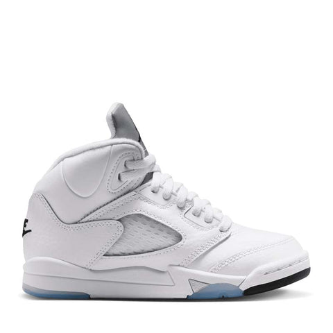 Jordan 5 Retro (PS) - White/Metallic Silver