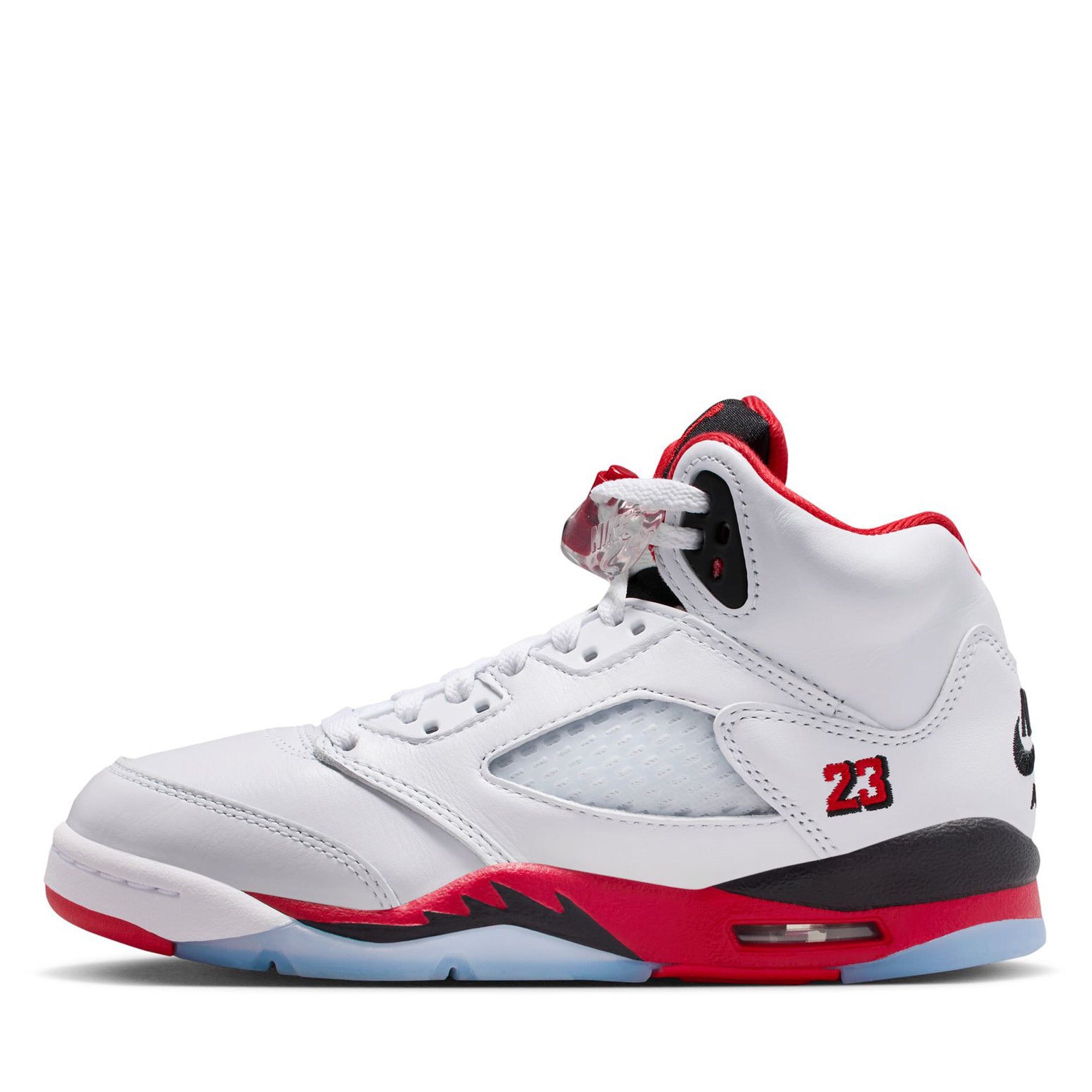 Nike Air Jordan 5 Retro ホワイト/ファイヤーレッド 10 Sneaker Politics