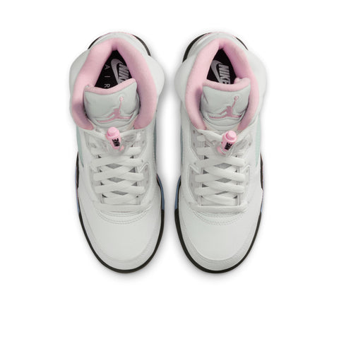 Air Jordan 5 Retro (GS) - White/Medium Soft Pink