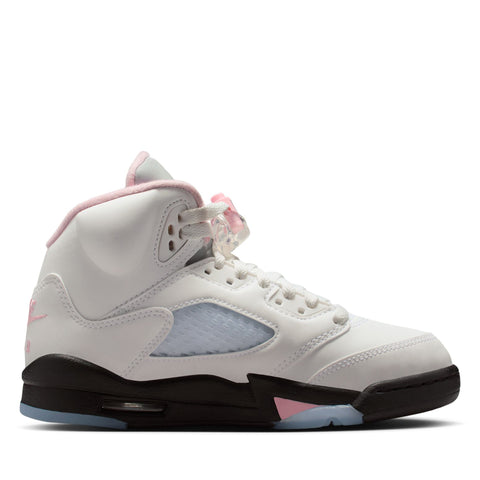 Air Jordan 5 Retro (GS) - White/Medium Soft Pink