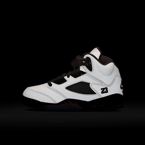 Air Jordan 5 Retro (GS) - White/Medium Soft Pink