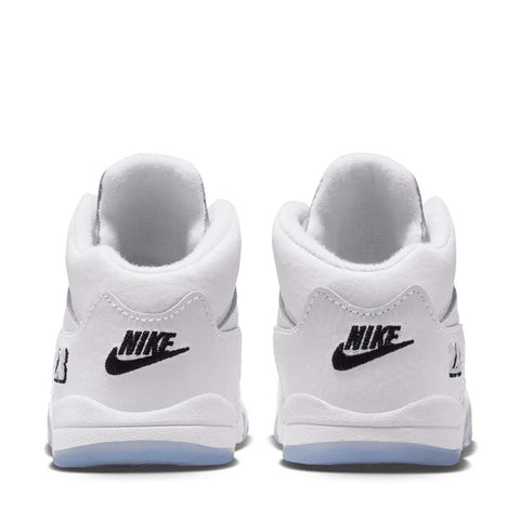 Jordan 5 Retro (TD) - White/Metallic Silver