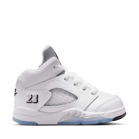 Jordan 5 Retro (TD) - White/Metallic Silver