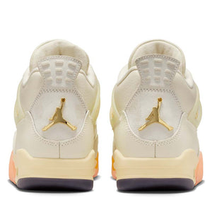 Women's Air Jordan 4 Retro 'Birds Of Paradise' - Coconut Milk/Muslin