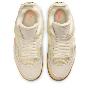 Women's Air Jordan 4 Retro 'Birds Of Paradise' - Coconut Milk/Muslin