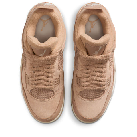 Women's Air Jordan 4 Retro 'Cozy Girl' - Hemp/Light Orewood Brown