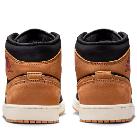 Air Jordan 1 Mid SE - Black/Flax
