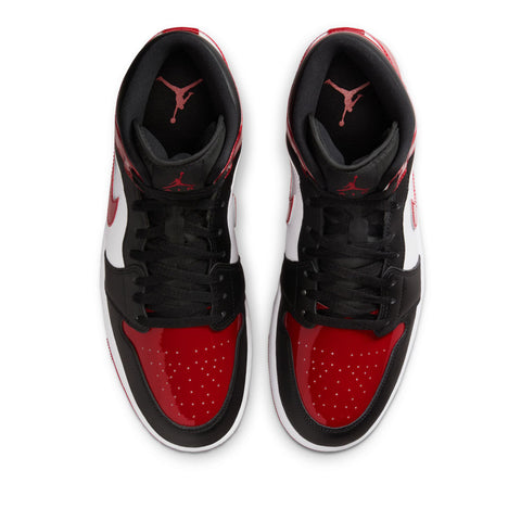 Air Jordan 1 Mid SE - Black/Varsity Red