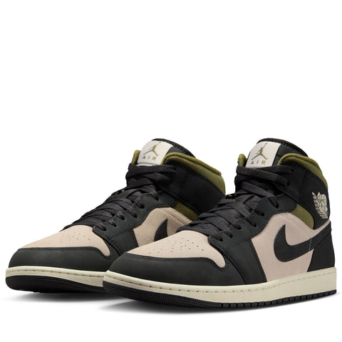 Air Jordan 1 Mid SE - Light Orewood Brown/Off Noir