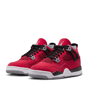 Jordan 4 Retro 'Toro Bravo' (PS) - Fire Red/White