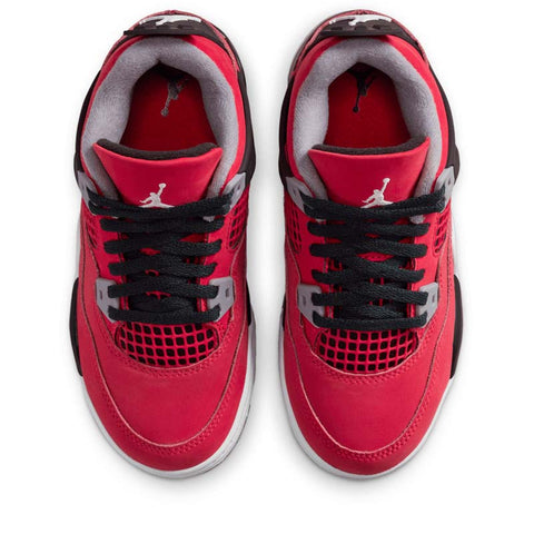 Jordan 4 Retro 'Toro Bravo' (PS) - Fire Red/White