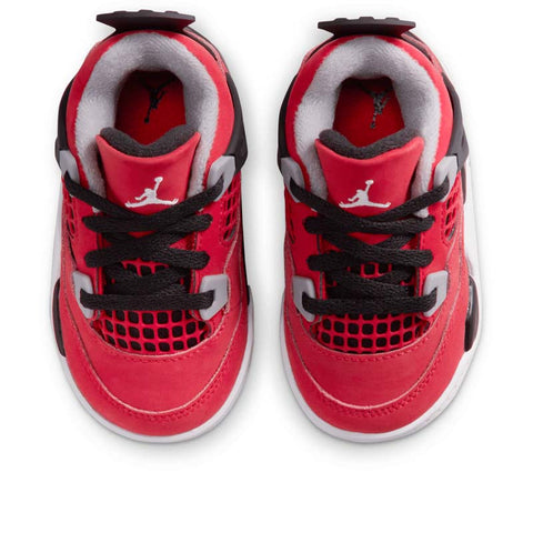 Jordan 4 Retro 'Toro Bravo' (TD) - Fire Red/White