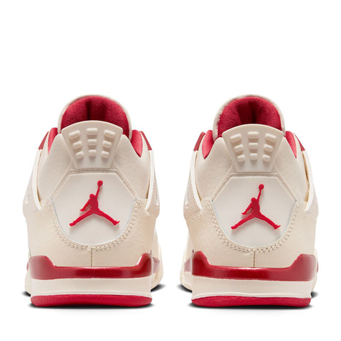 Jordan 4 Retro 'Valentine's Day' (PS) - Pale Ivory/Sierra Red