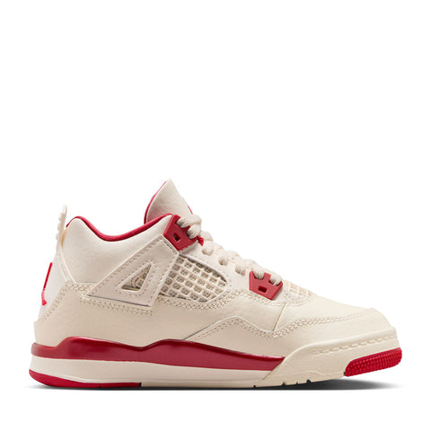 Jordan 4 Retro 'Valentine's Day' (PS) - Pale Ivory/Sierra Red