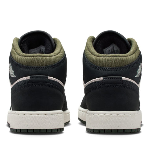 Air Jordan 1 Mid (GS) - Light Orewood Brown/Off Noir