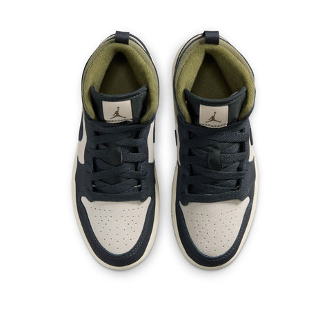 Jordan 1 Mid SE (PS) - Light Orewood Brown/Off Noir