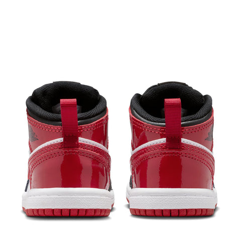 Jordan 1 Mid SE (TD) - Black/Varsity Red