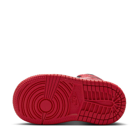 Jordan 1 Mid SE (TD) - Black/Varsity Red