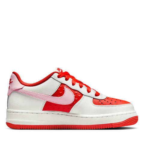 Nike Air Force 1 'Valentine's Day' (GS) - Summit White/Pink Foam