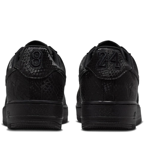 Kobe Bryant x Nike Air Force 1 Low - Black/Black