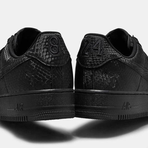 Kobe Bryant x Nike Air Force 1 Low - Black/Black