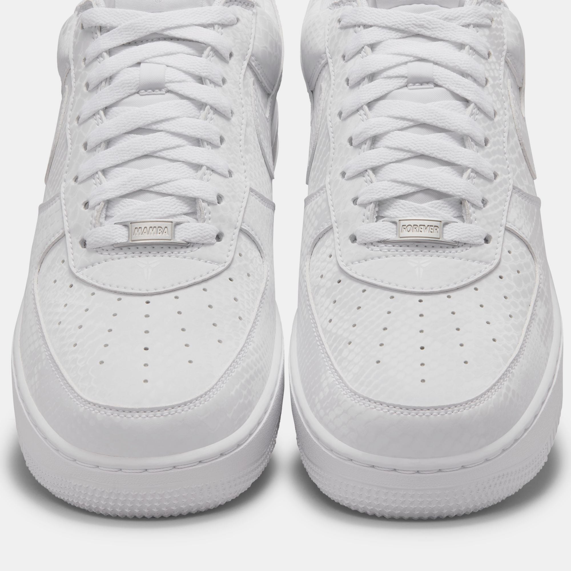 NIKE x Kobe Bryant ☆ Air Force 1 Low ‘Forever White’ Sneaker Politics