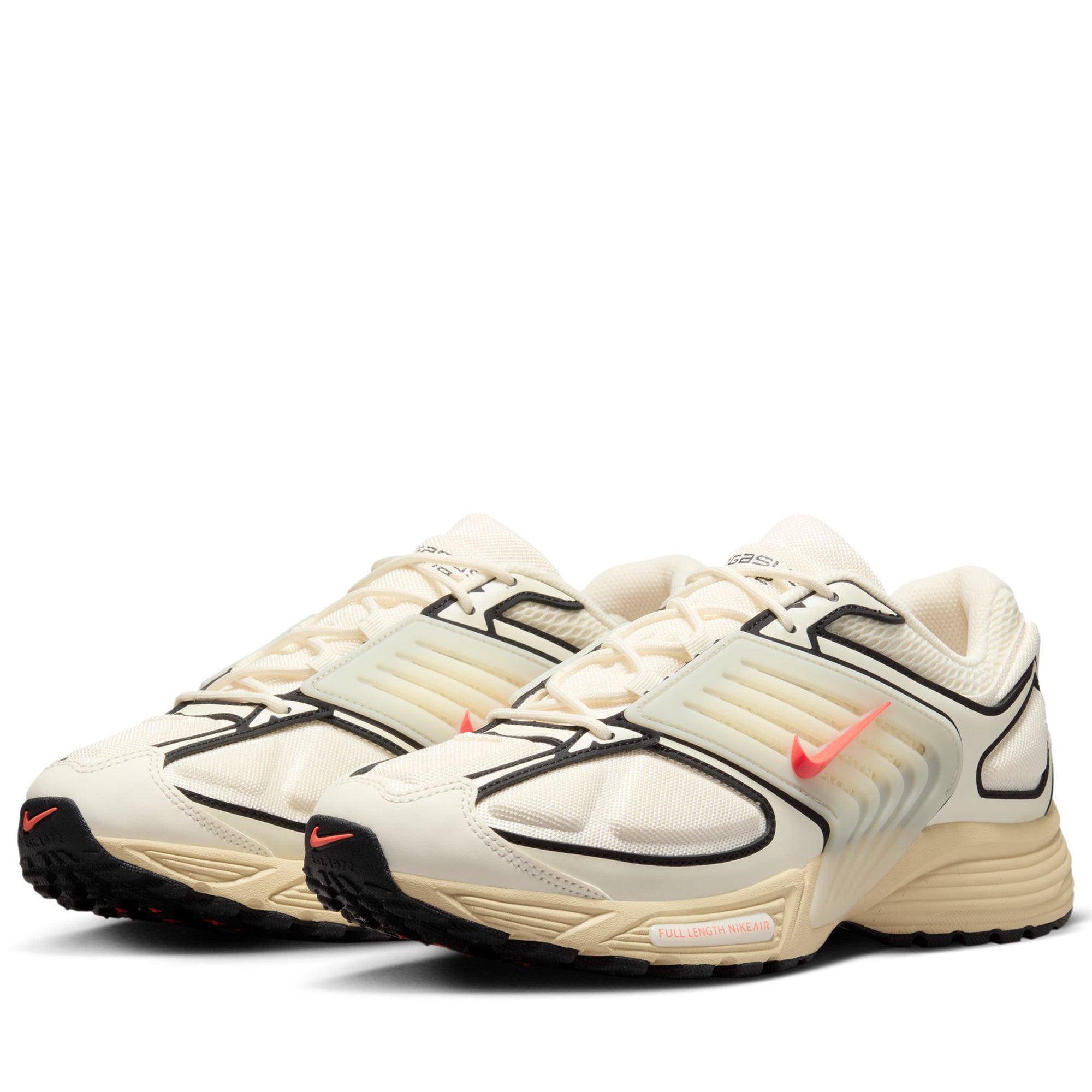 ★ナイキ★Air Pegasus Wave★Coconut Milk and Picante Red Nike Air Pegasus Wave (Sail/Picante Red/Black/Coconut Milk