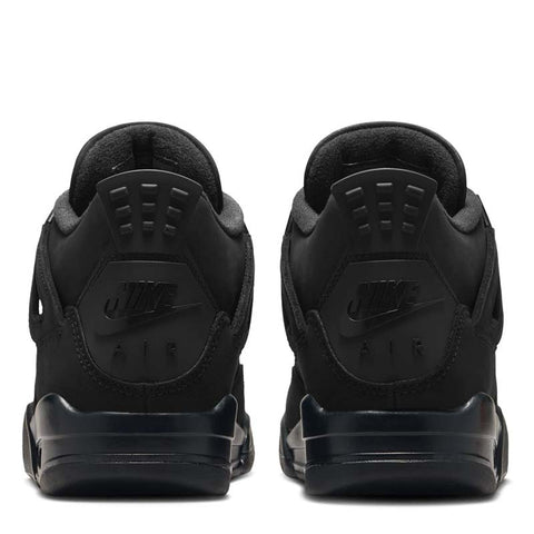 Air Jordan 4 Retro 'Black Cat' (GS) - Black/Light Graphite