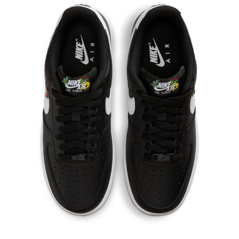 nike shoes black with flowers
