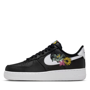Women's Nike Air Force 1 '07 Premium 'Now Accepting All Flowers' - Black/White