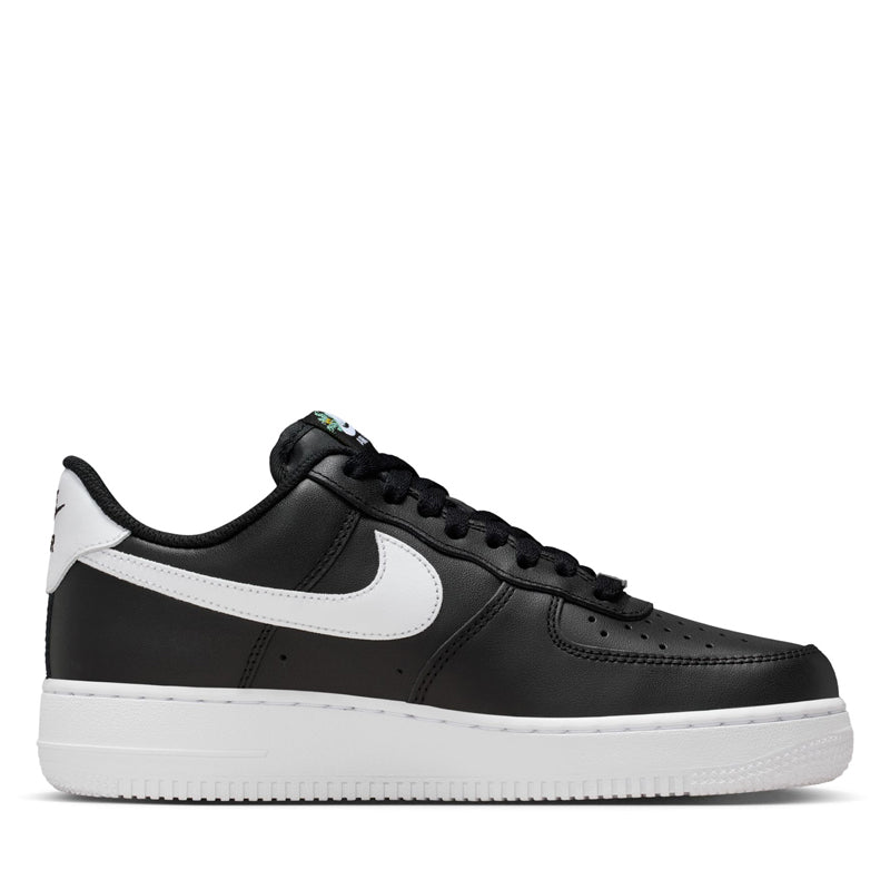 black nikes with flowers