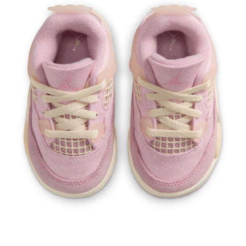 Jordan 4 Retro (TD) - Pearl Pink/Iced Carmine