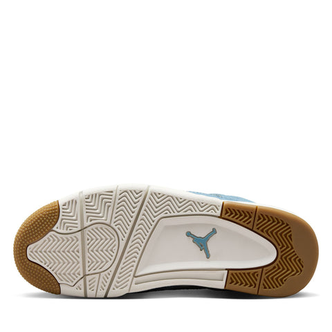 Women's Air Jordan 4 Retro Tex 'Worn Blue' - Sail/Denim
