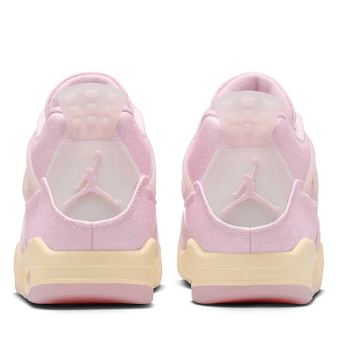 Women's Air Jordan 4 Retro - Pearl Pink/Iced Carmine